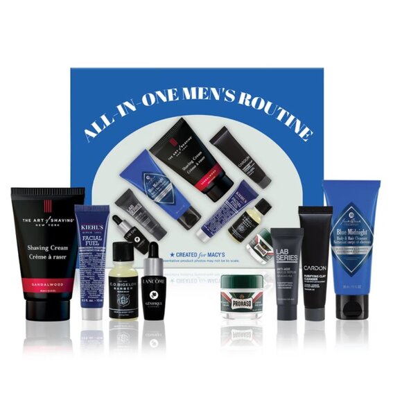 4 Set of 8-Pc. All-In-One Men's Routine Skincare Set - Total Value $332 (4x $83) - Picture 2 of 5